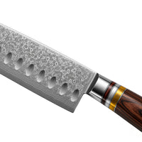 Micarta Jewels Damas Santoku 18 cm