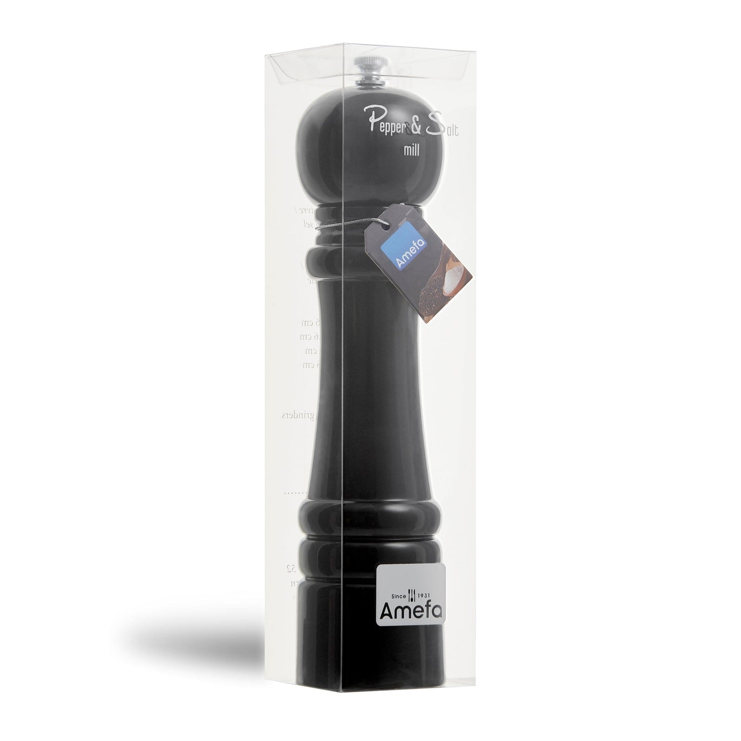 Amefa - Classic Peper- en Zoutmolen 26 cm - Zwart Peper/Zoutmolen Amefa