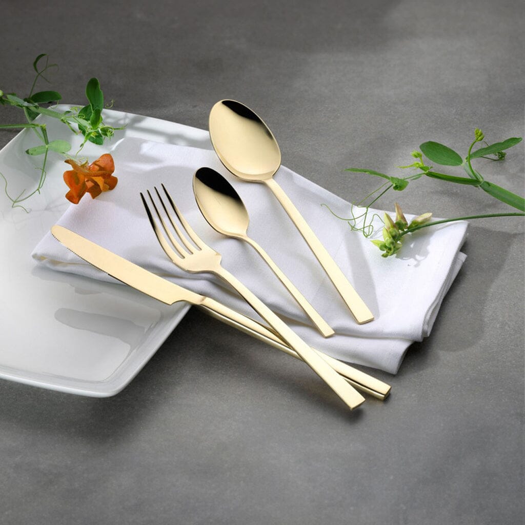 Amefa - Metropole 24-delige Bestekset - Goud Bestekset Amefa