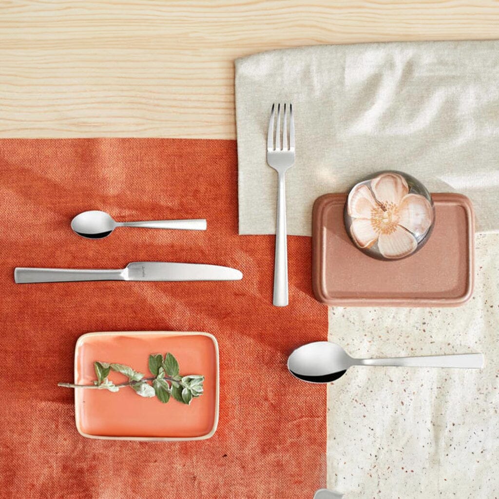 Amefa - Moderno 24-delige Bestekset in Luxe Houten Kist - Zilver Bestekset Amefa