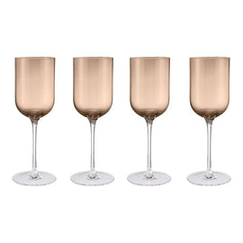 Blomus - Verres à vin blanc FUUMI Café 310 ml (lot de 4) Bezig met laden...