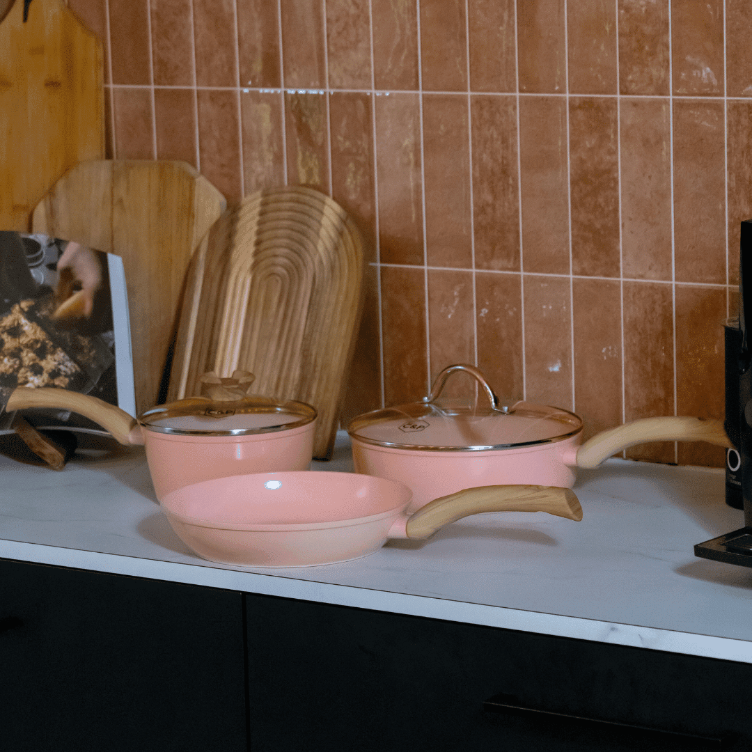 Cook & Pan - Blush Wokpan 30 cm Wokpan Cook & Pan