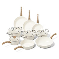 Ensemble de 9 poêles Cook & Pan - Go Ivory