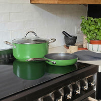 Cook & Pan - Casserole Honey Go Green 20 cm avec couvercle en verre Cook & Pan