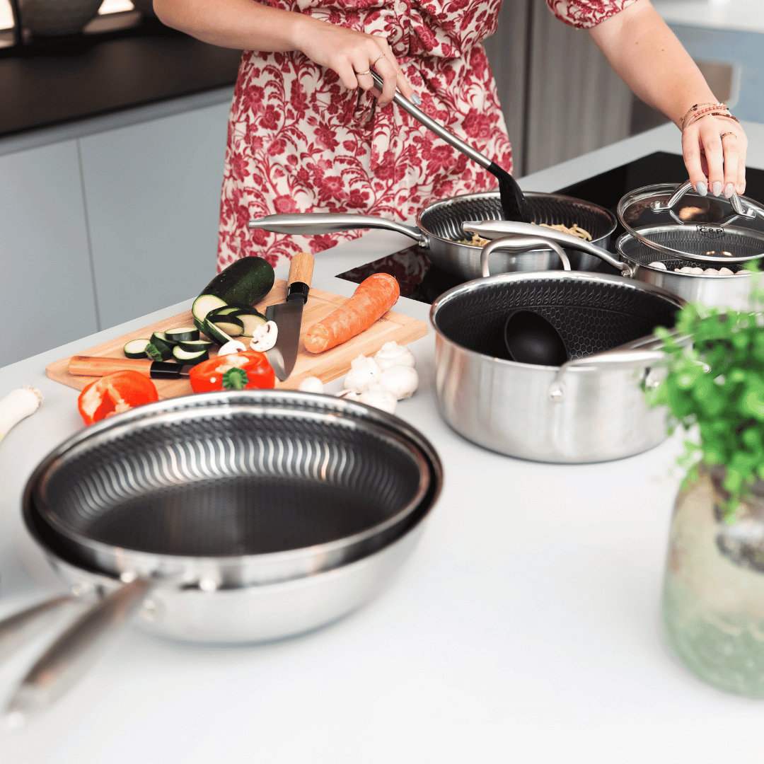 Cook & Pan - Honey Koekenpannenset 2-delig Pannenset Cook & Pan