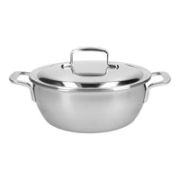 Demeyere - Intense 5 Conische sudderpan 24 cm met deksel Braadpan Demeyere