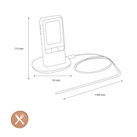 GEFU - Digitale draadloze braadthermometer Thermometer GEFU
