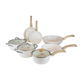 Cook & Pan - Batterie de cuisine Go Ivory 7 pièces Bezig met laden...