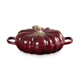 Le Creuset - Campagnard Citrouille Grenat 28 cm Le Creuset - Campagnard Pompoen Garnet 28 cm Le Creuset