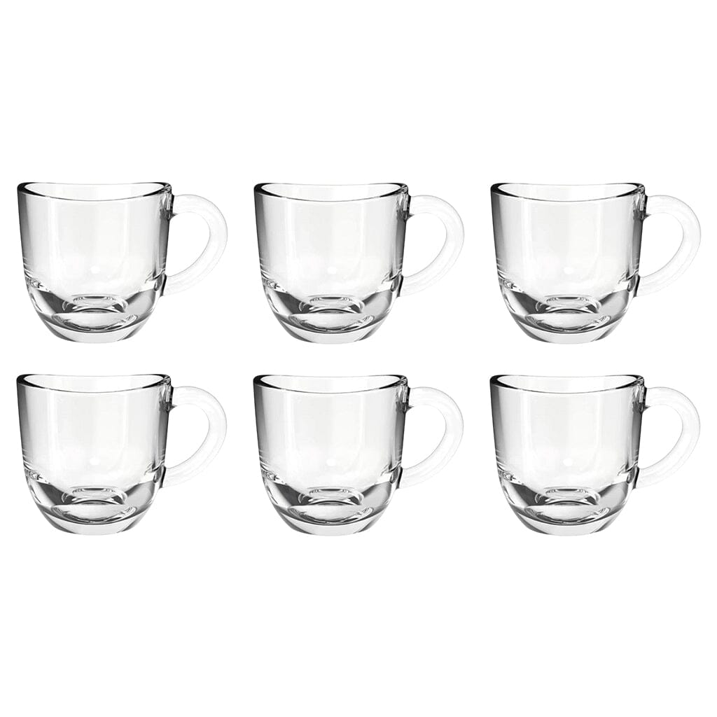 Leonardo - Napoli Espresso Kopje 80ml - 6 stuks Espresso kopjes Leonardo