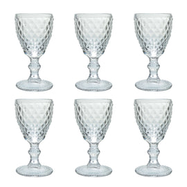 Médard de Noblat - Verre à Vin Diamant 20cl Transparent (lot de 6) Bezig met laden...