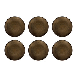 Médard de Noblat - Assiette à dessert Feeling Bronze 21 cm (lot de 6) Bezig met laden...