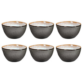 Médard de Noblat - Bol petit-déjeuner Shadow Aqua 13,5 cm (lot de 6) Bezig met laden...