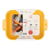 Peugeot - Appolia Ovenschaal Rechthoekig 32 cm Saffraangeel Ovenschaal Peugeot