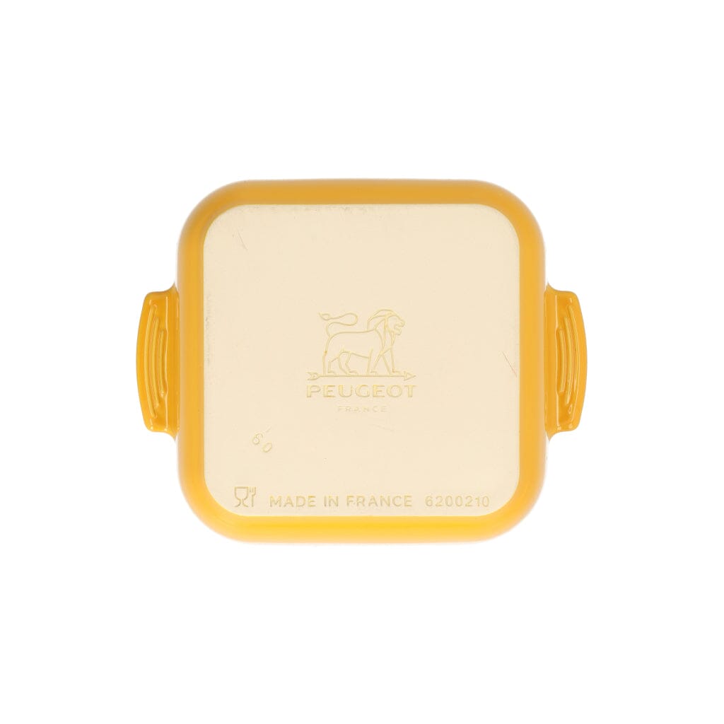 Peugeot - Appolia Ovenschaal Vierkant 21 cm Saffraangeel Ovenschaal Peugeot
