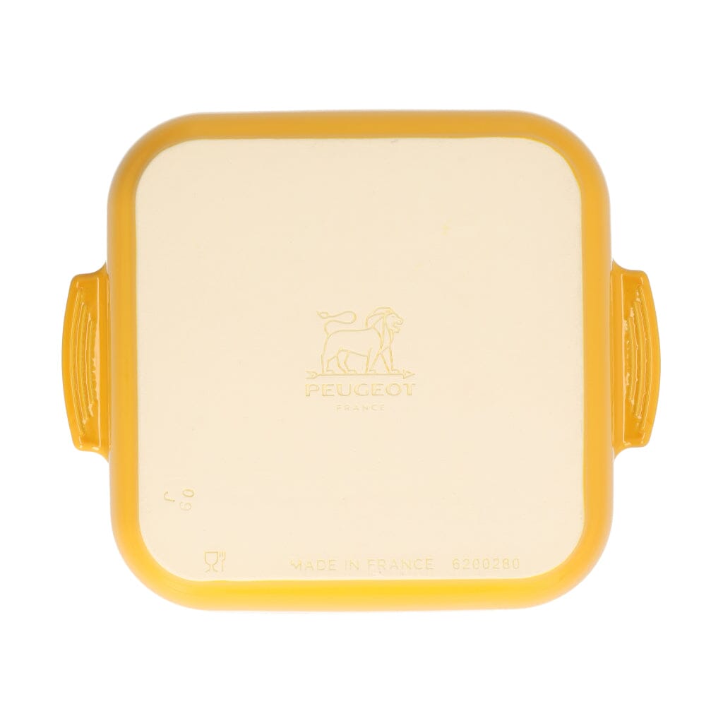 Peugeot - Appolia Ovenschaal Vierkant 28 cm Saffraangeel Ovenschaal Peugeot