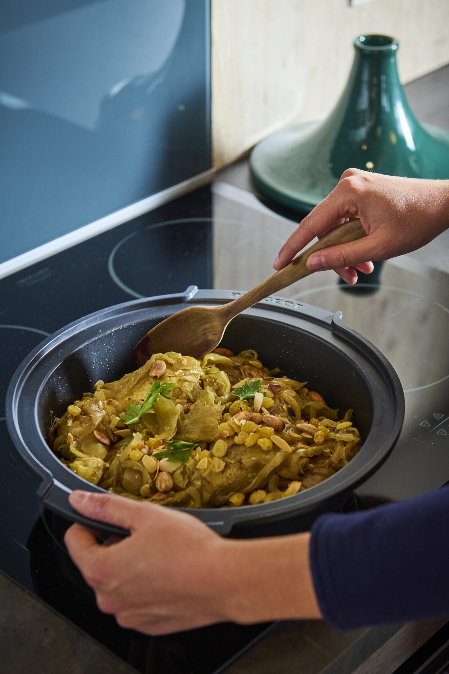 Peugeot - Tajine Atlas 30 cm groen Peugeot