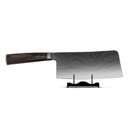 Shinrai Knives - Couteau de chef chinois imprimé Damas 18 cm Bezig met laden...