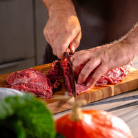 Shinrai Japan - Epoxy Sapphire Damascus Santoku 18 cm Santokumes Shinrai Japan