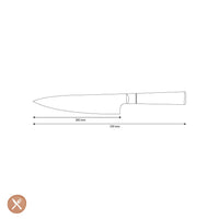 Shinrai Knives - Epoxy Onyx Damascus Koksmes 20 cm Koksmes Shinrai Knives