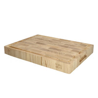 Shinrai Knives - Luxe Snijplank Essenhout - Kopshout - Bundel Houten snijplank Shinrai Knives