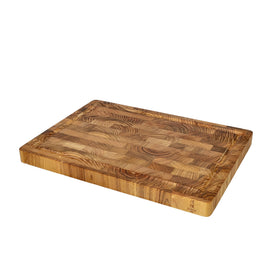 Couteaux Shinrai - Planche à découper de luxe en bois de teck - 35 × 25 × 2,5 cm Shinrai Knives - Luxe Snijplank Teak hout - Kopshout - 35 × 25 × 2.5 cm Houten snijplank Shinrai Knives