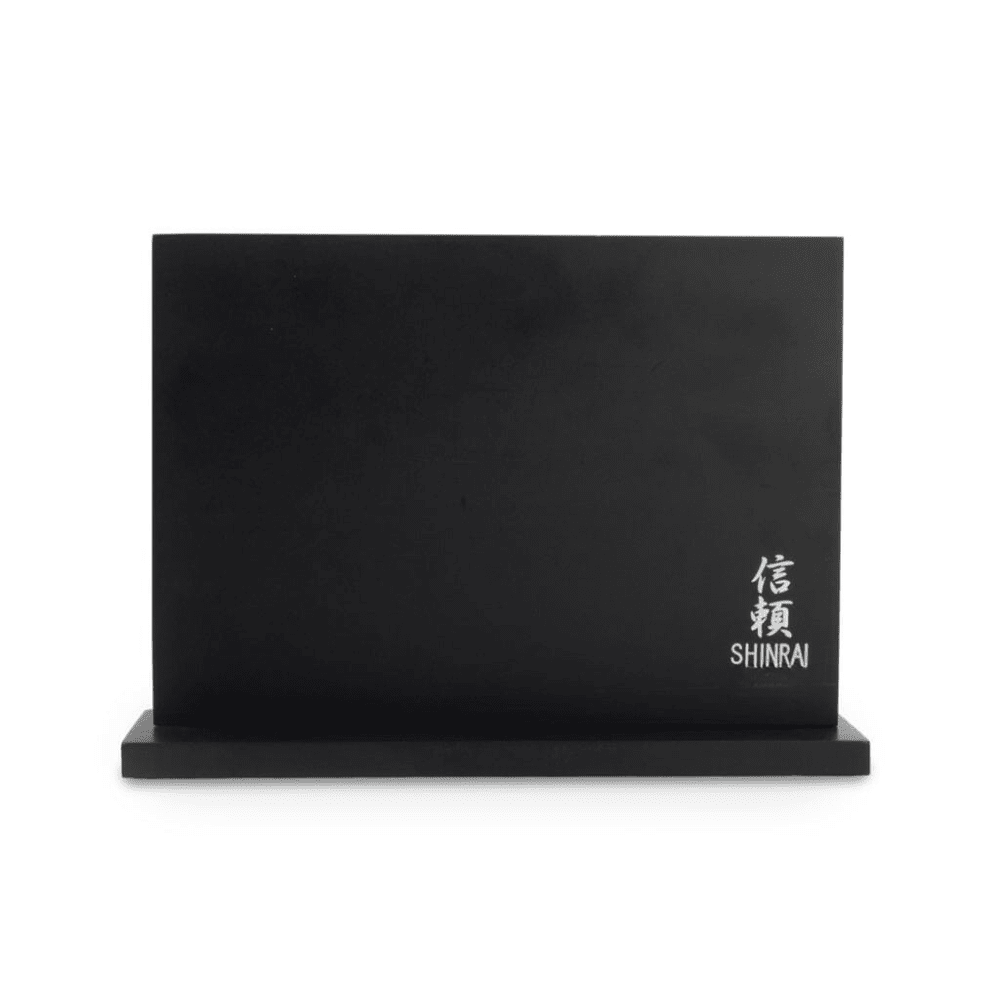 Shinrai Knives - Magnetisch Messenblok Dubbelzijdig - Zwart Magnetisch messenblok Shinrai Knives
