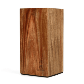 Shinrai Knives - Magnetic Knife Block Rotate - Acacia wood Shinrai Knives - Magnetisch Messenblok Rotate - Acaciahout Magnetisch messenblok Shinrai Knives