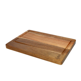 Couteaux Shinrai - Planche à découper en bois d'acacia - 35 × 25 × 2,5 cm - Type 1 Shinrai Knives - Snijplank Acacia hout - Kopshout - 35 × 25 × 2.5 cm - Type 1 Houten snijplank Shinrai Knives