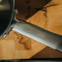 Skottsberg - Stainless Steel Steelpan 16 cm met deksel Steelpan Skottsberg