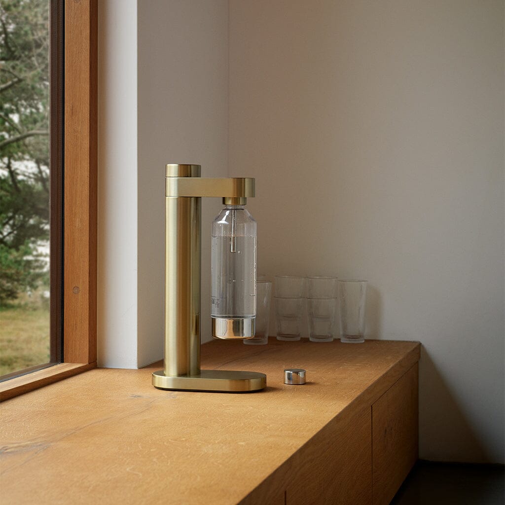 Stelton - Brus carbonater geborsteld brons Stelton