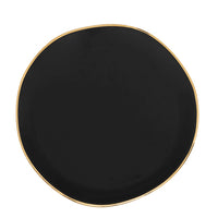 Urban Nature Culture - Good Morning - Bord - Black - Ø17 cm Borden Urban Nature Culture