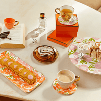 Urban Nature Culture - Good Morning - Bord Ø12 - Palesa Carrot - set van 2 Urban Nature Culture