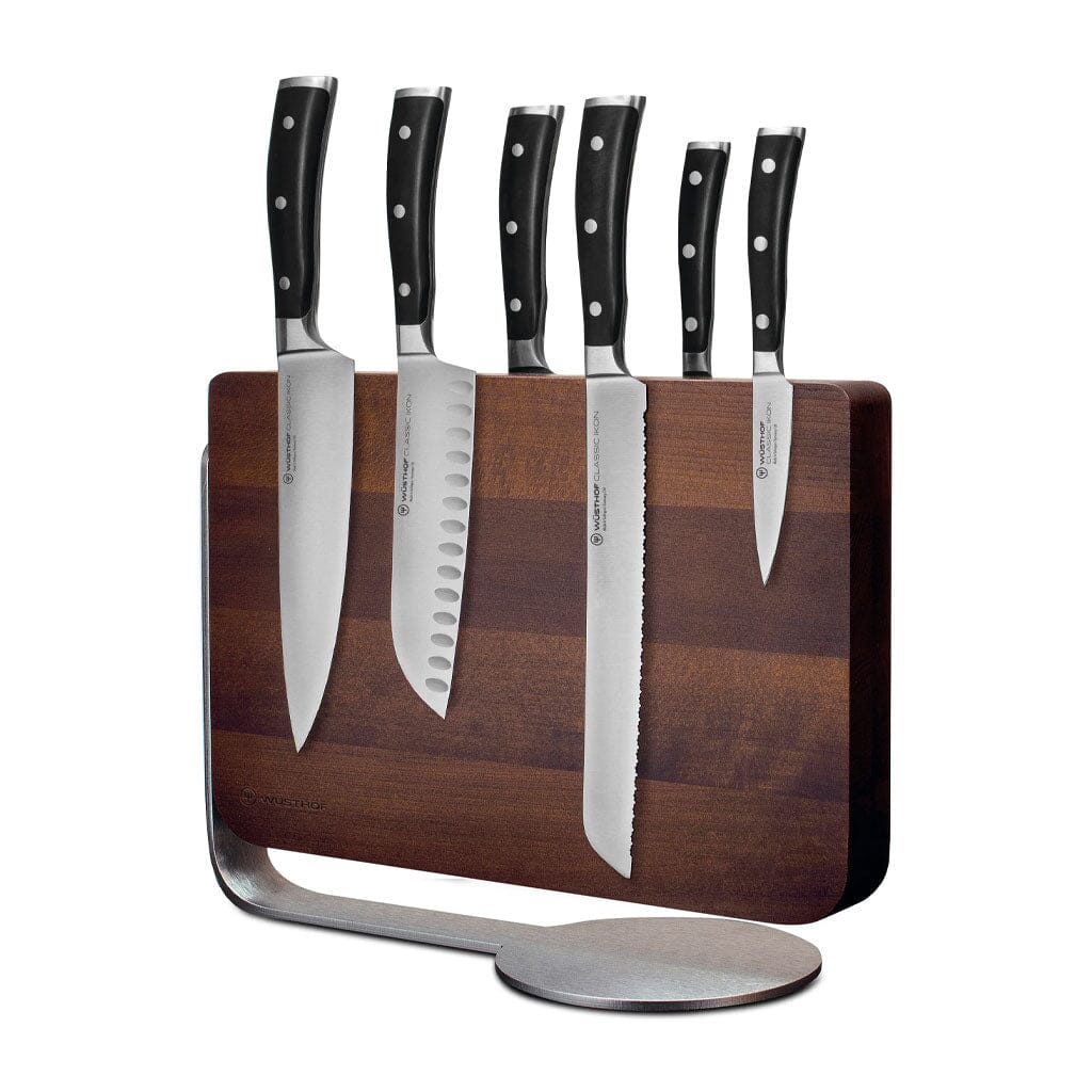 Wusthof - Classic Ikon 6-delige Messenset met Magnetisch Messenblok Messenset met blok Wusthof
