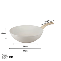 By C&P - Go Ivory Wokpan 30 cm By C&P