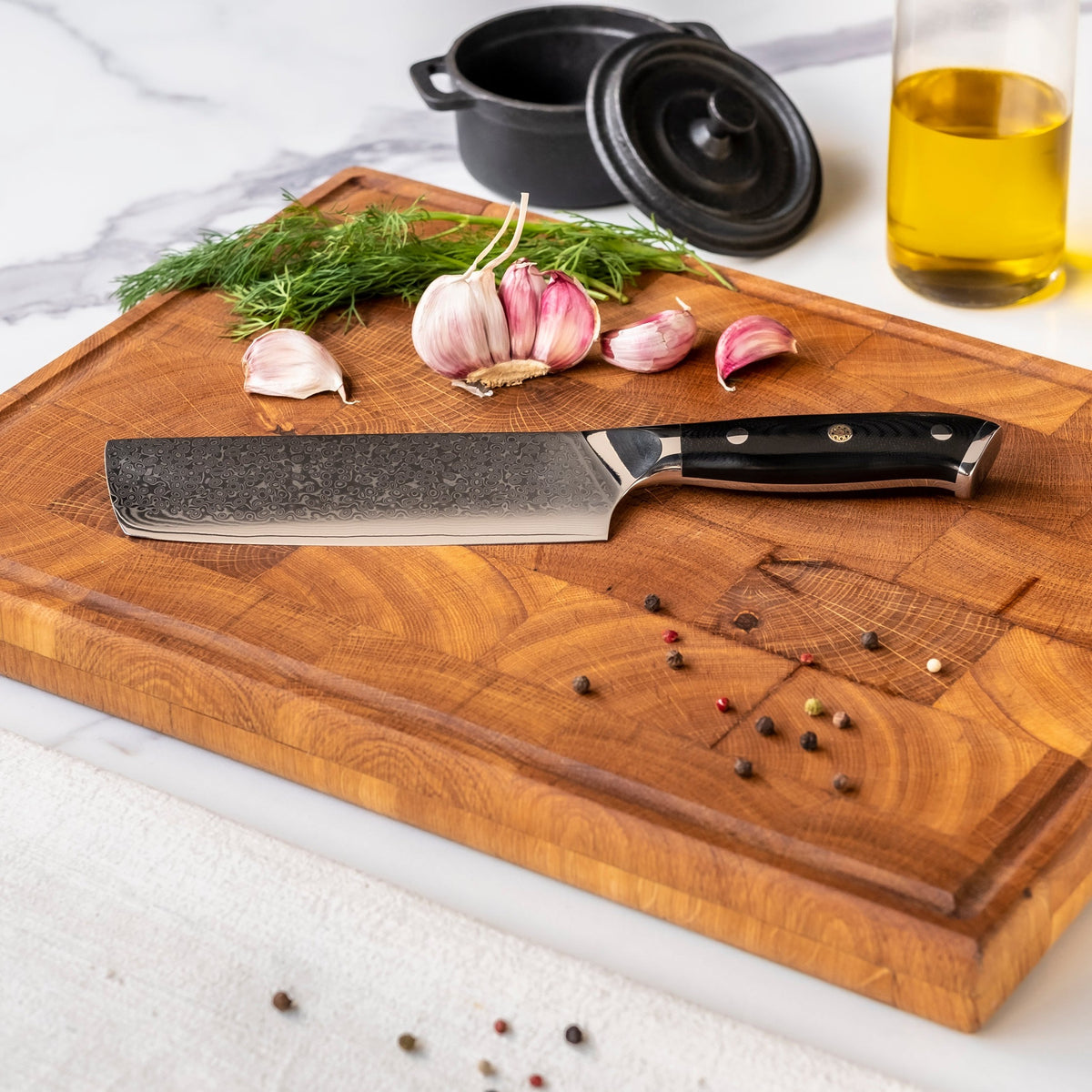 TURWHO Professional Chef Knife 8.2, Sharp Kitchen Knife 67-layer