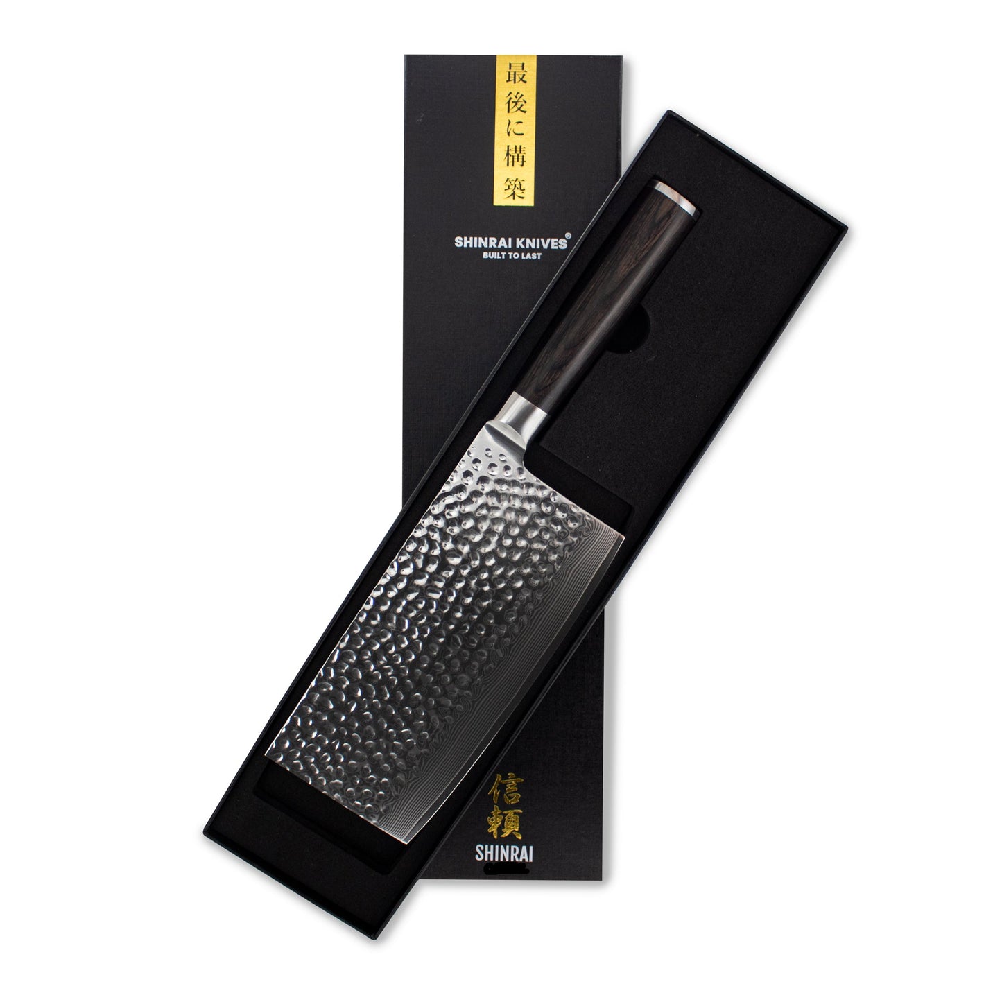 Damast BR Series - Groot Nakiri mes Shinrai Japan