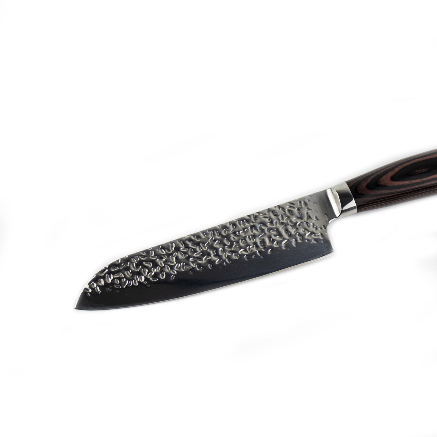 Hammered RVS Santoku 18 cm Shinrai Japan