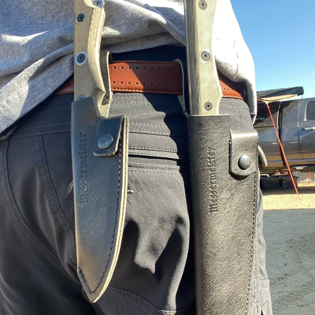 Messermeister - leather sheath for overland utility knife Messermeister