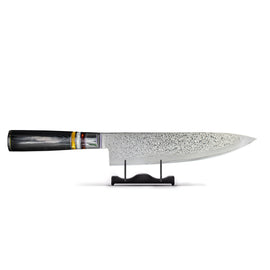 Micarta Jewels Noir - Couteau de Chef Damas 20 cm Bezig met laden...