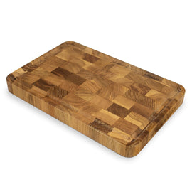 Satake - Planche à découper Chêne Coupé avec gouttière - 30x20x3 cm Bezig met laden...