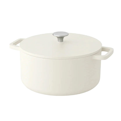 Cook & Pan - Go Ivory Cast Iron Frying Pan 28 cm - 6.5 liters