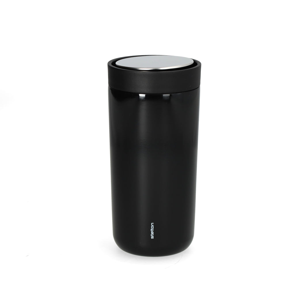 Stelton - To Go Click vacuum insulated cup 0.4 l black