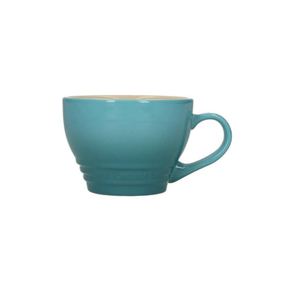 Le Creuset - Large Cappuccino Mug Caribbean Blue 0.4l