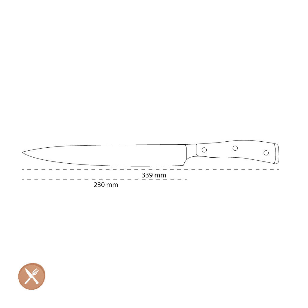 Wusthof - Classic Ikon Carving Knife 23 cm