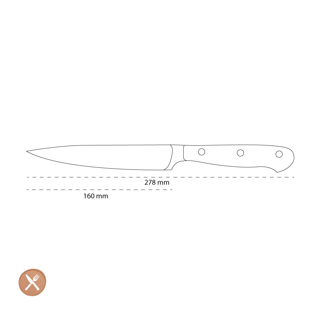 Wusthof - Classic Coral Peach Carving Knife 16 cm