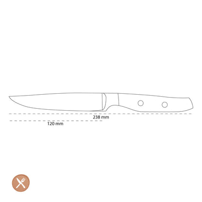 Wusthof - Amici Steak Knife 12 cm