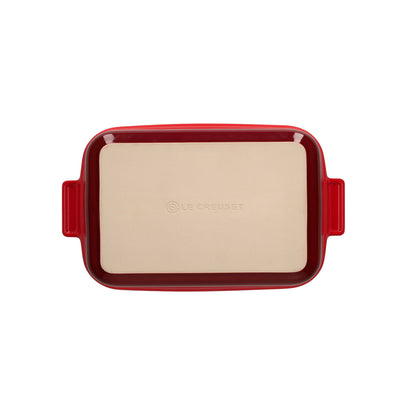 Le Creuset - Heritage Oven dish rectangular Cherry red 32 x 24 cm