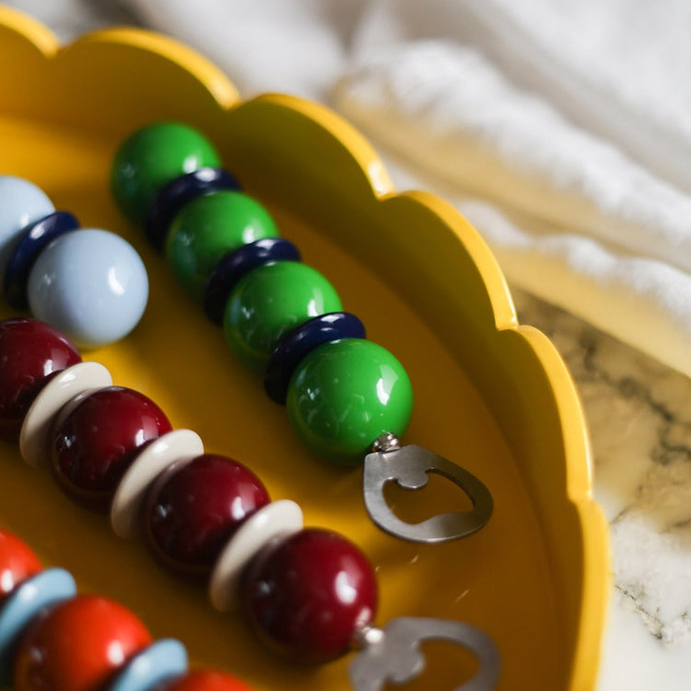 Addison Ross - Bottle Opener Bobbin- Leaf & Navy