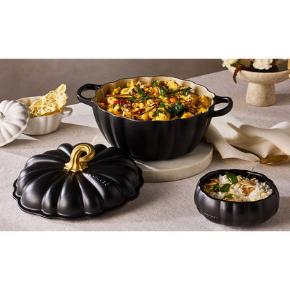 Le Creuset - Signature Pompoen Braadpan Zwart 24 cm